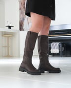 Bottes Hautes Elvira - Marron