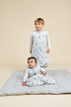 Sac de couchage pour bébé avec manches - Lapins endormis - TOG 2.5