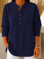 Nieves | Tunique Henley avec Boutons