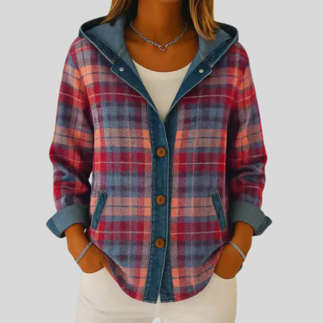 Hildred™ | Veste à carreaux rembourrée