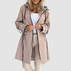 Assuntina | Manteau imperméable avec zip