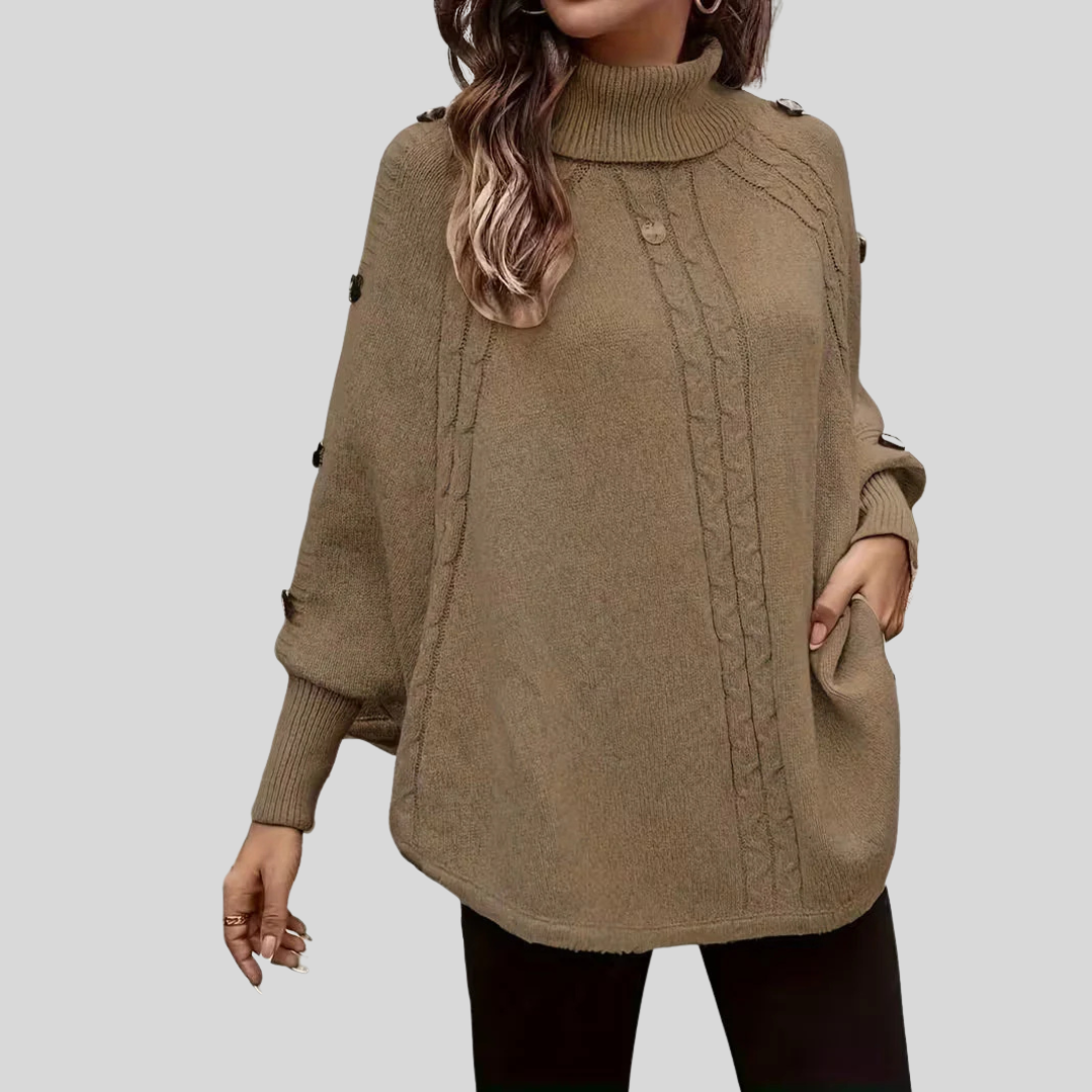 Norelle™ | Pull à col montant en tricot