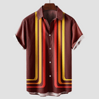 Zacharie | Chemise d'été rétro pour homme