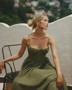 Venlora Mode | ROBE MIDI À CORSET STRUCTURÉE POUR FEMMESV