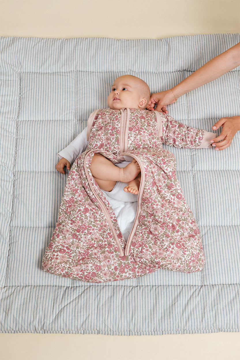Sac de couchage pour bébé avec manches - Hiver Commelina - TOG 2.5