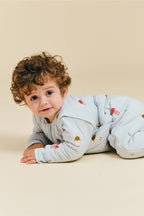 Combinaison de sommeil avec manches et chaussettes - Lapins Endormis - TOG 2.5