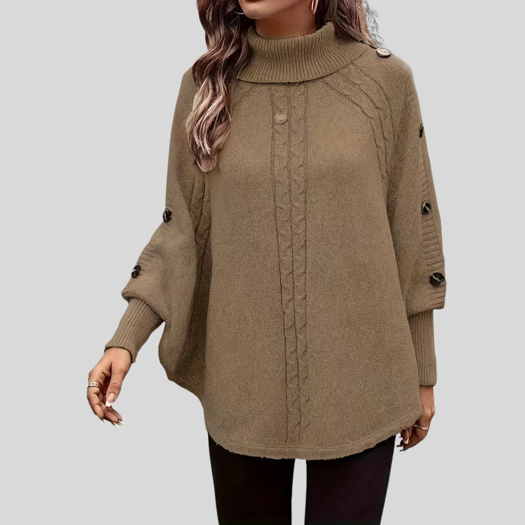 Norelle™ | Pull à col montant en tricot