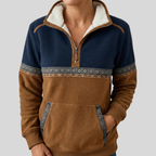 Alvette™ | Pullover Sherpa Kraag à demi-zip