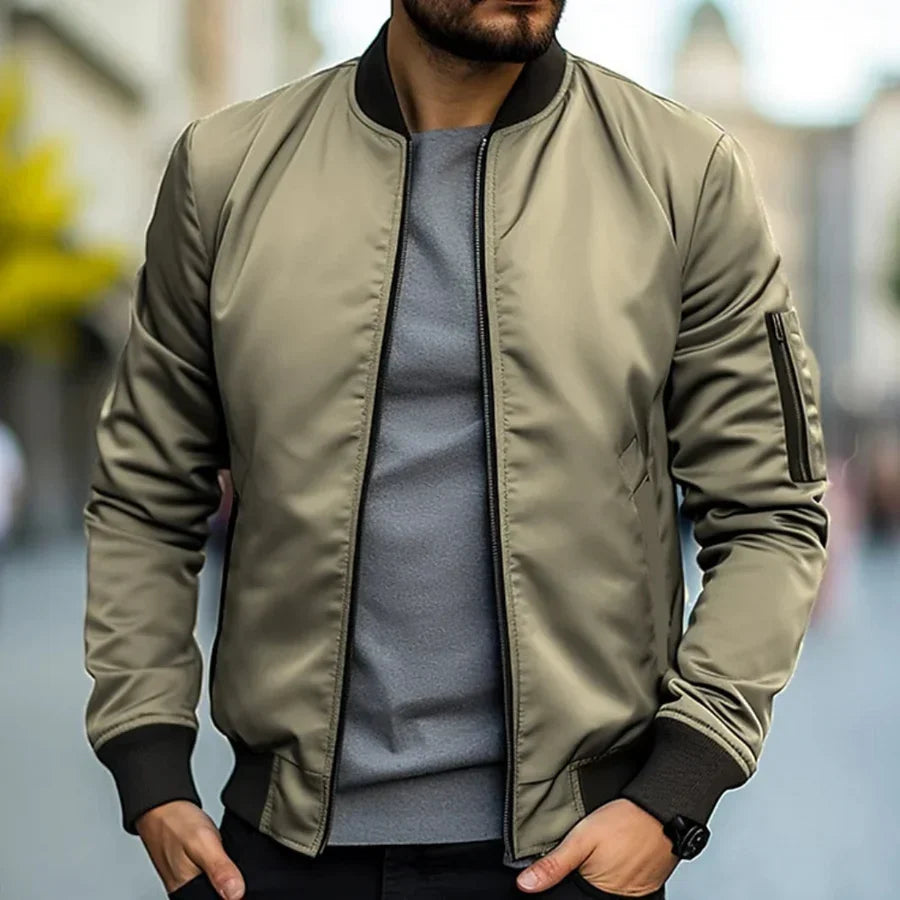 Riccardo | Élégant Bomber Classique