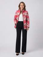 Venlora Mode| Christine Padded Jacket in Powdered Rose