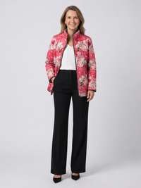 Venlora Mode| Christine Padded Jacket in Powdered Rose