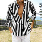 Alain | Chemise à rayures pour hommes