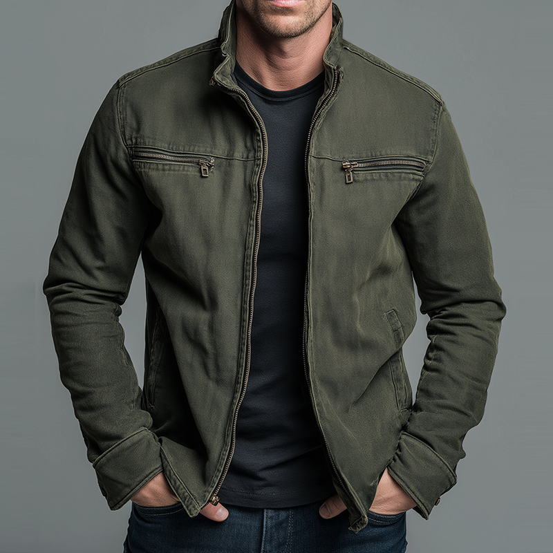 Renato | Veste Vintage de Champ Militaire