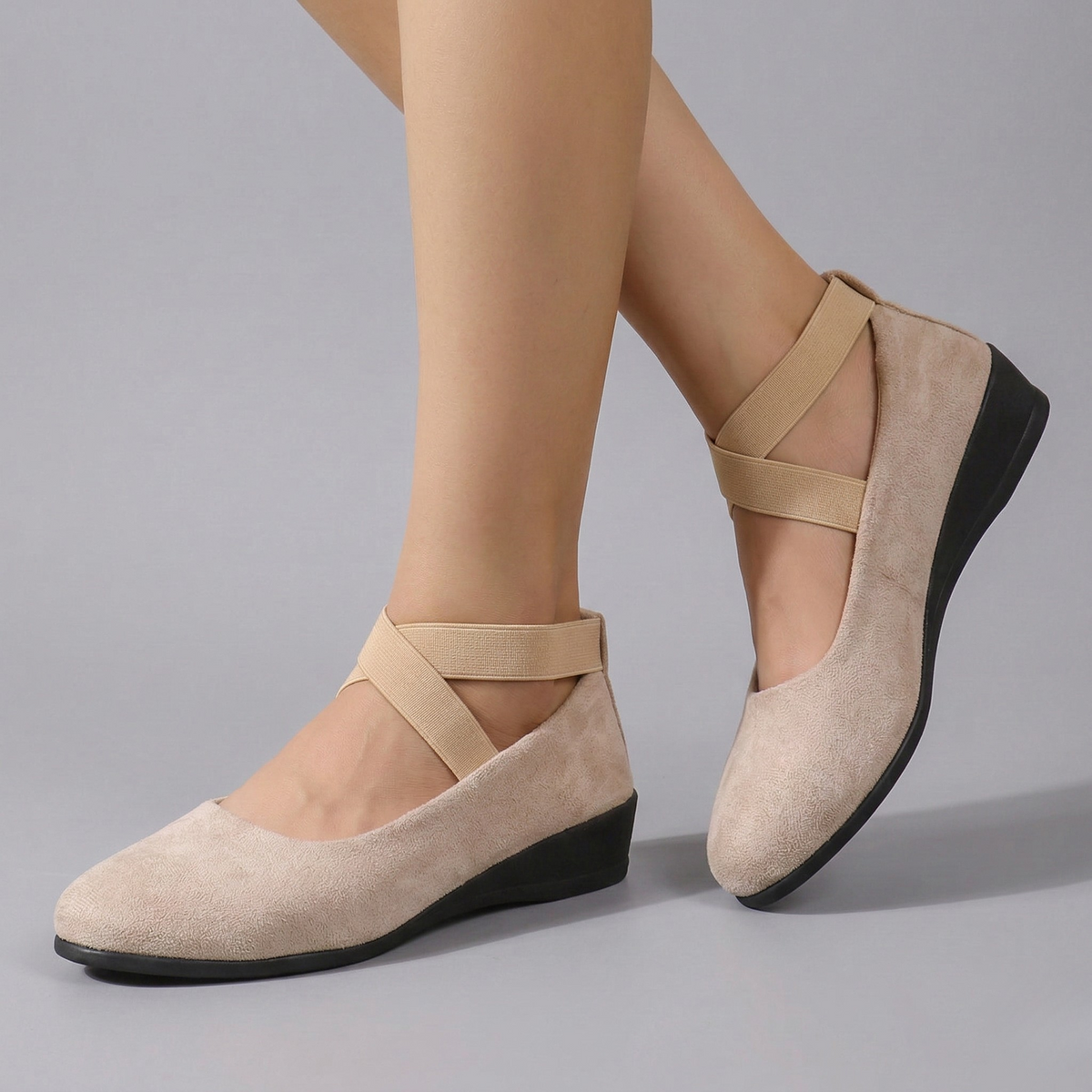 Madeleine | Chaussures Compensées Fermées et Confortables
