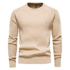 Nick | Pull à col rond avec coupe classique pour hommes