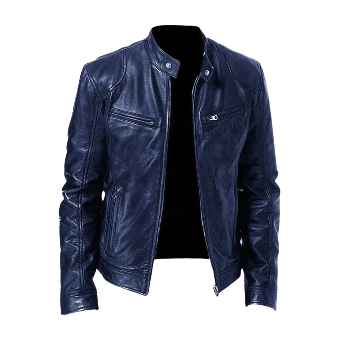 VENLORA MODE | Veste en cuir décontractée