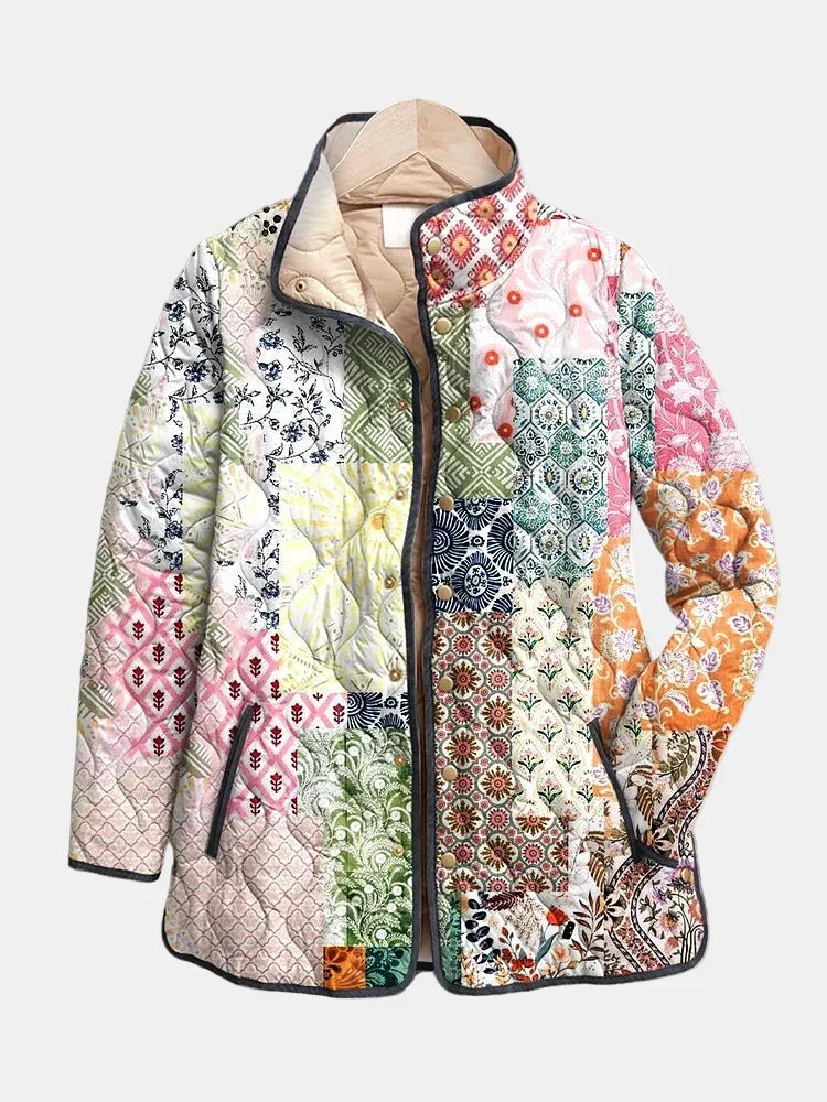 Venlora Mode | Florence Bohème Patchwork Quilted Jacket