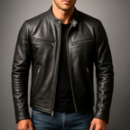 Guido | Veste en Cuir Rétro
