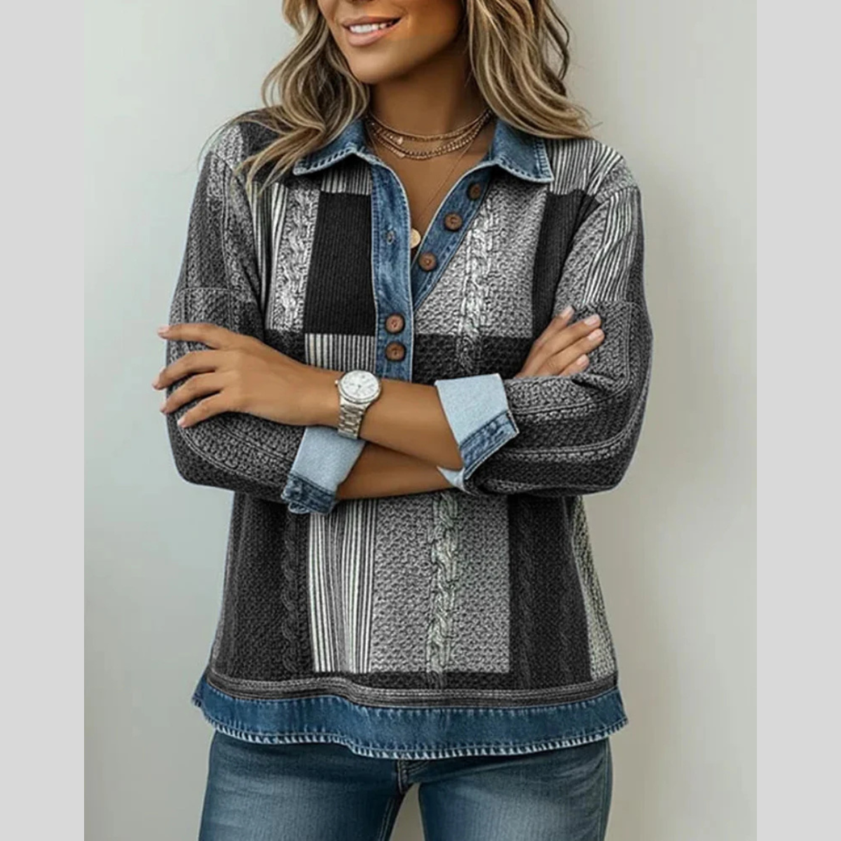 Meridell™ | Sweat à imprimé coloré