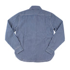 Chemise à rayures verticales pour homme - Manches longues, style décontracté, idéale pour le travail