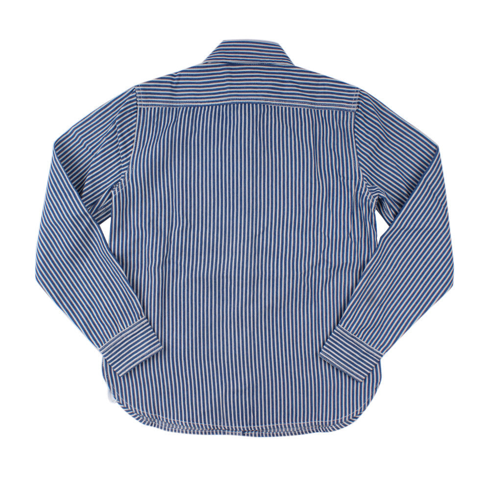 Chemise à rayures verticales pour homme - Manches longues, style décontracté, idéale pour le travail