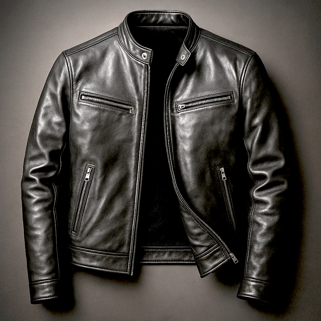 Guido | Veste en Cuir Rétro