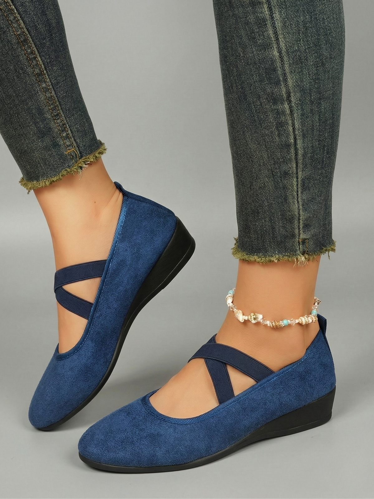 Madeleine | Chaussures Compensées Fermées et Confortables