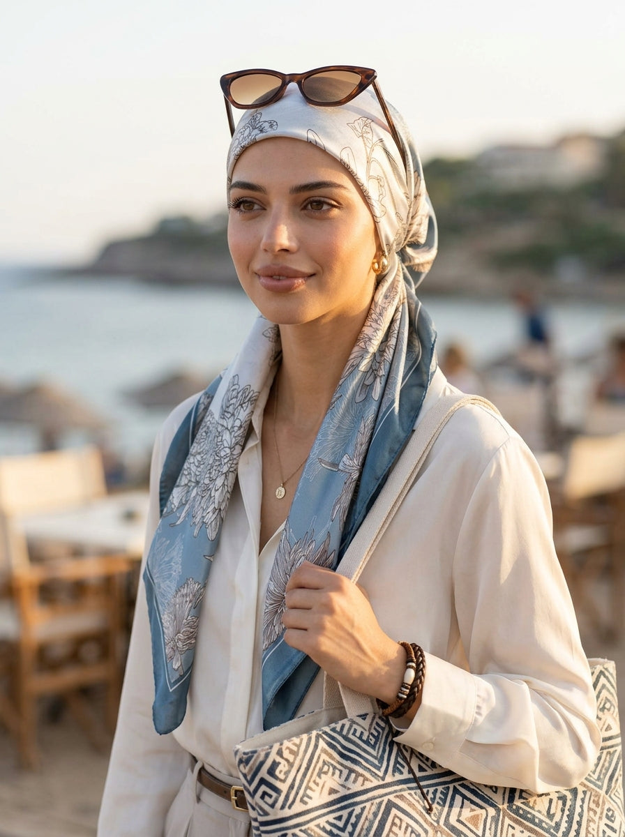 Chic Satin Scarf