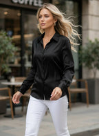 Chic Satin Blouse