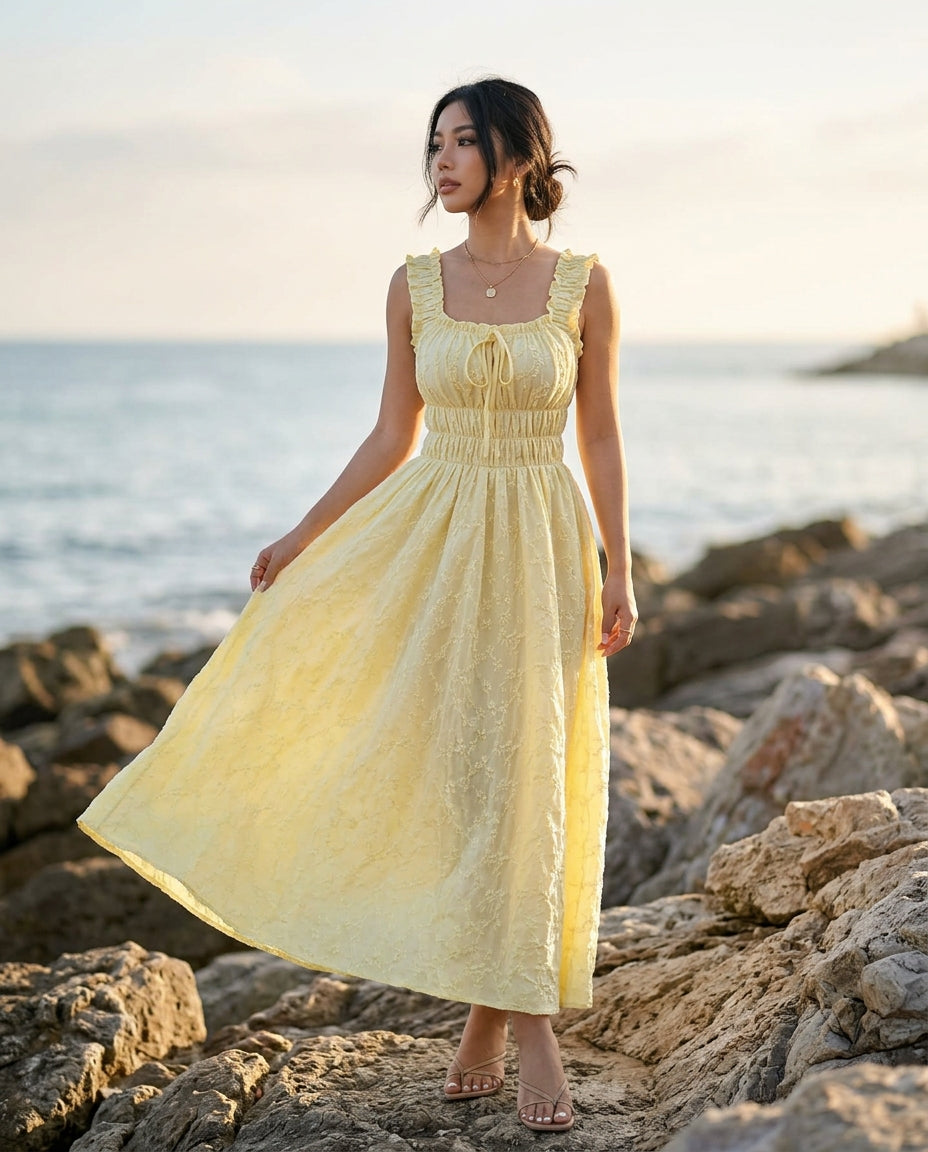 Robe d'Été Élégante et Décontractée
