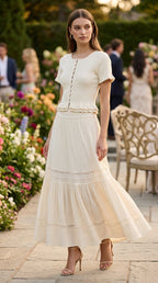 Élégante Tenue Blanche