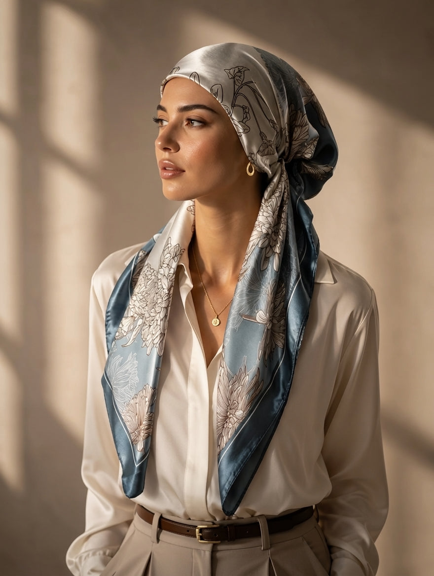 Chic Satin Scarf