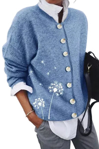 Aurore | Cardigan imprimé pour femme | Moderne