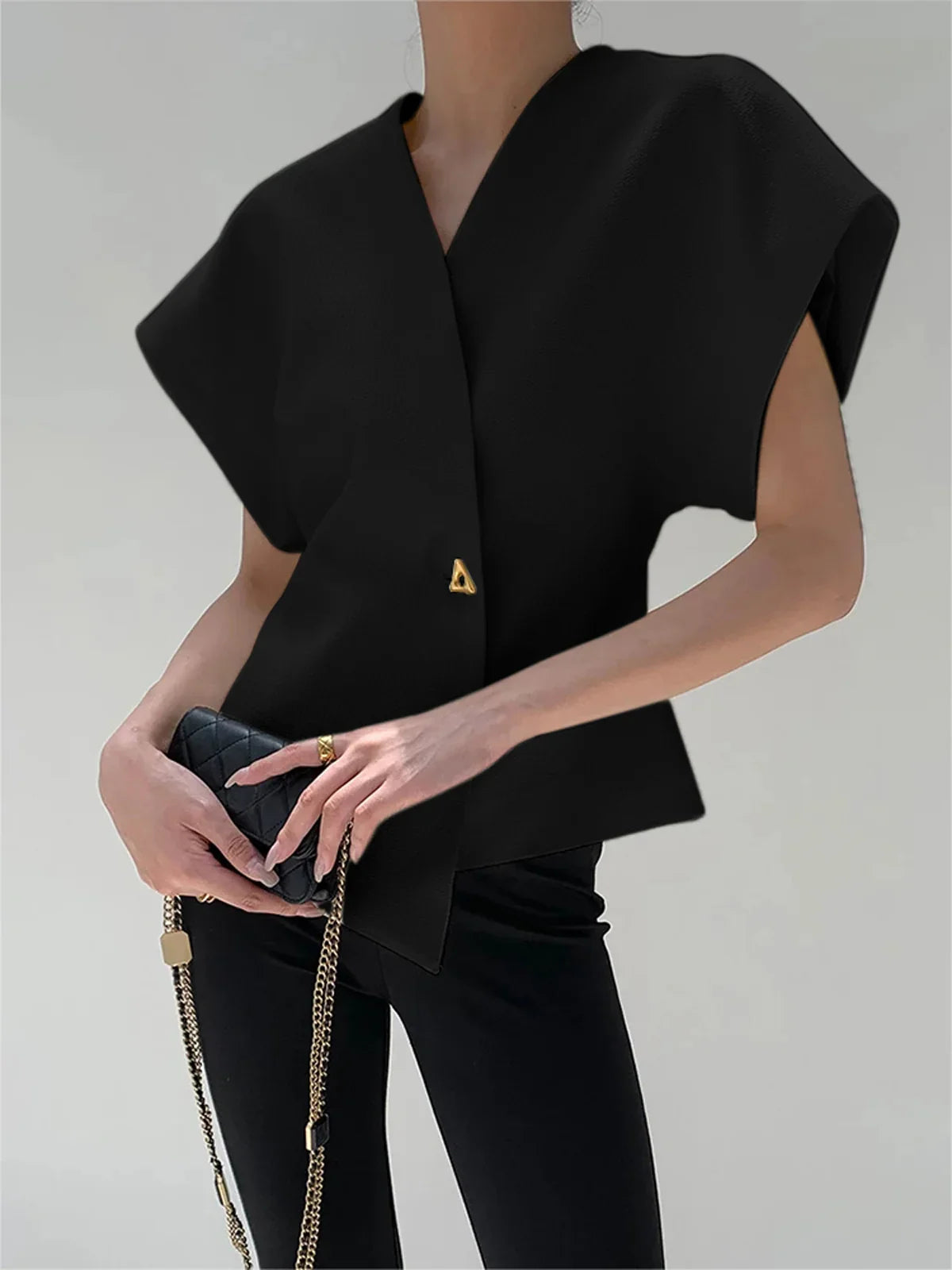 Blouse avec Col en V