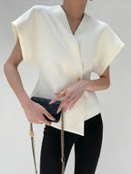 Blouse avec Col en V