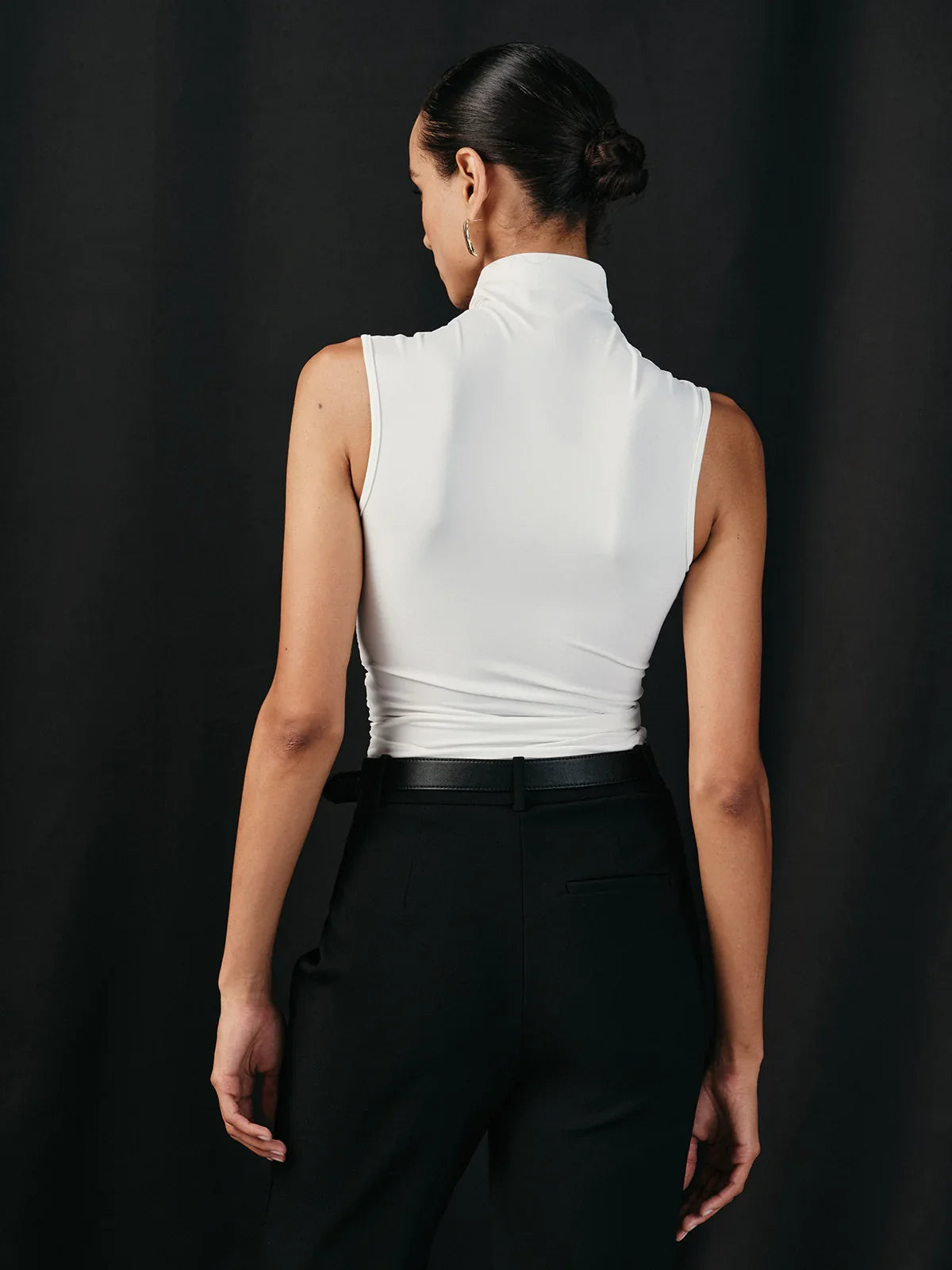 Élégante Blouse à Col Croisé