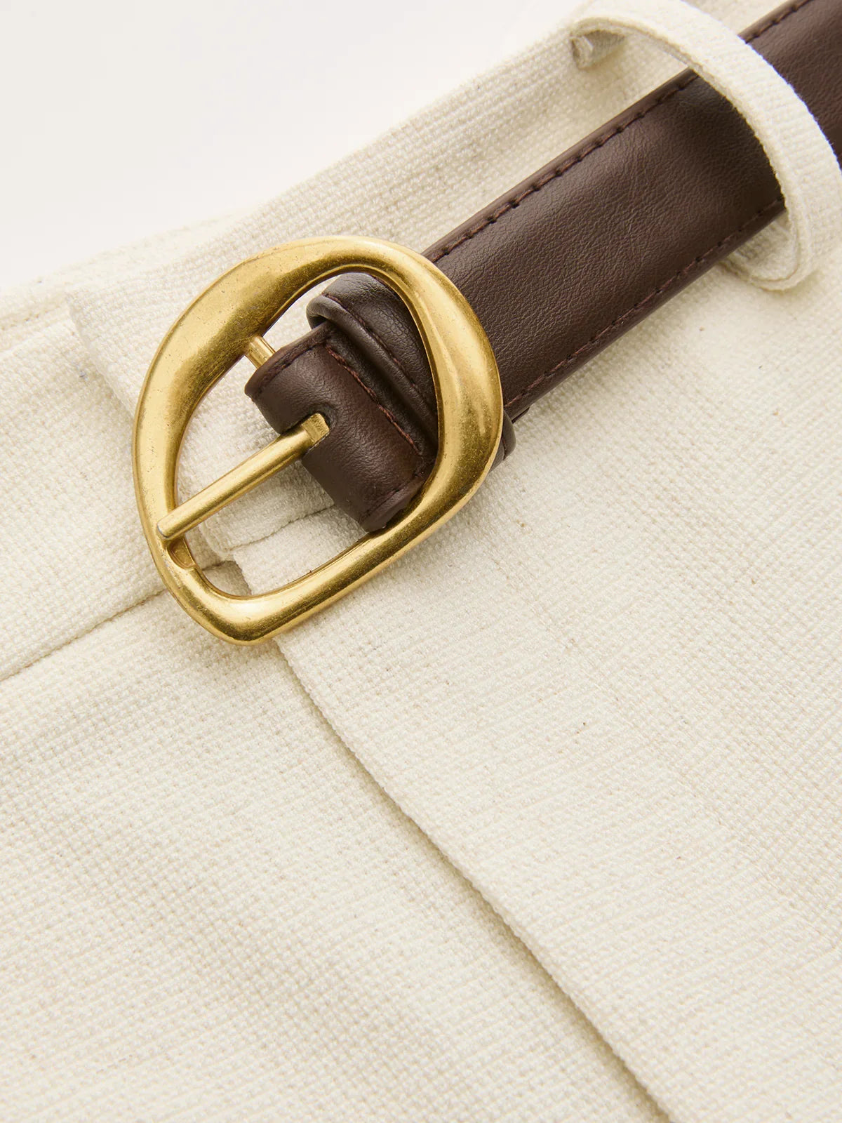 Large Trousers with Belt