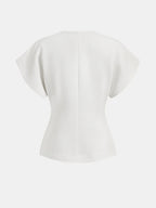 Blouse avec Col en V