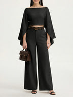 Large Trousers with Belt
