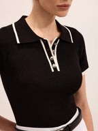 Chic Casual Polo Shirt