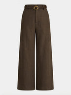 Large Trousers with Belt