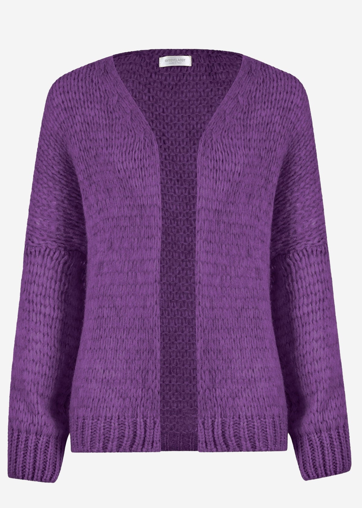 Cardigan Oversize - prune