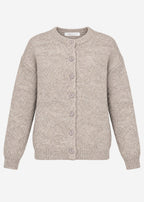 Gilet à boutons - taupe
