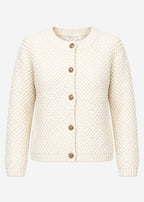 Veste en bouclé - blanc cassé
