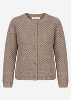Veste en bouclé - taupe