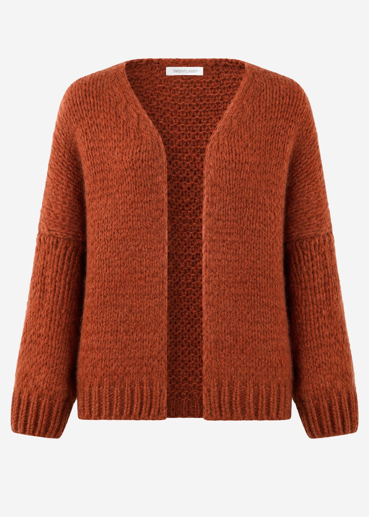 Cardigan Oversize - rostrot