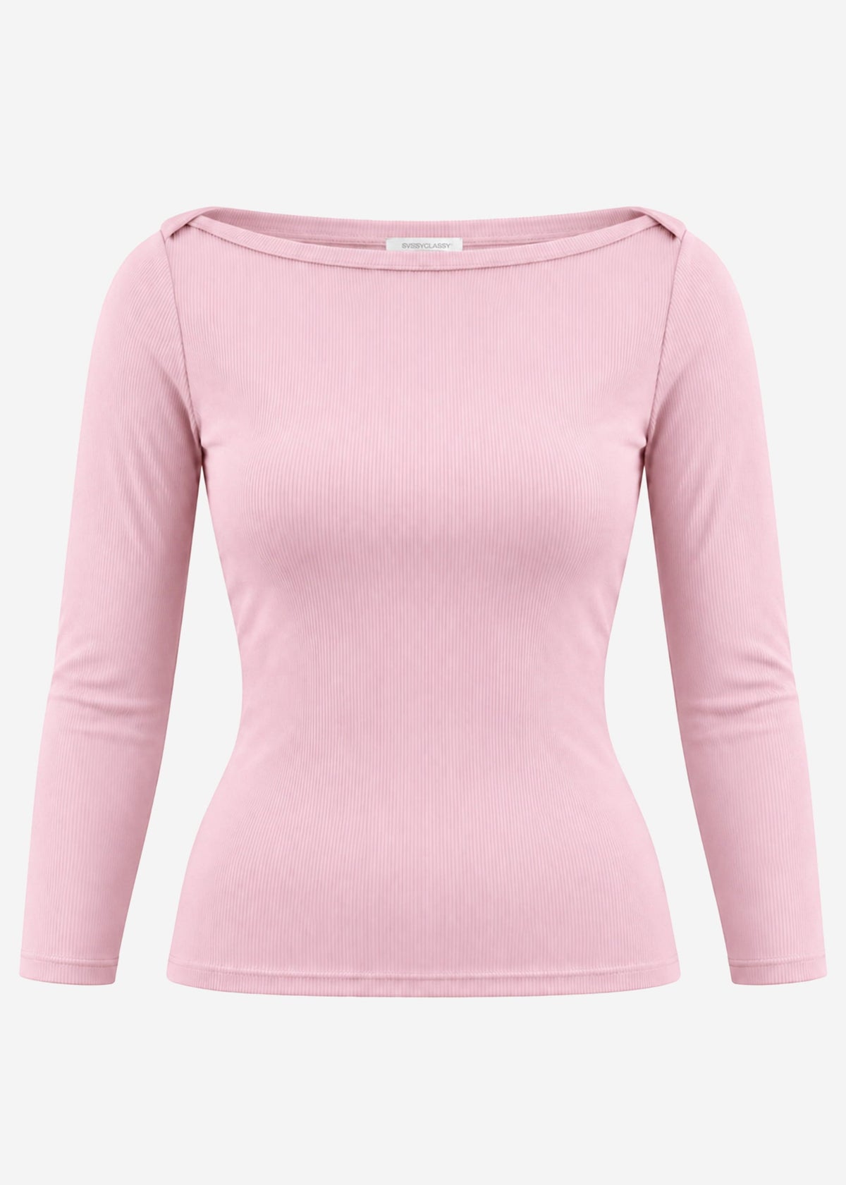 T-shirt à manches 3/4 - rose ancien