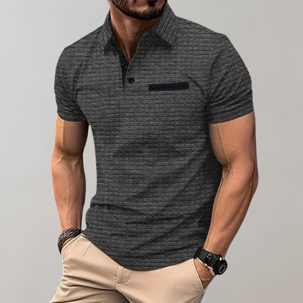 Frank | Polo polyvalent en tissu confortable pour hommes