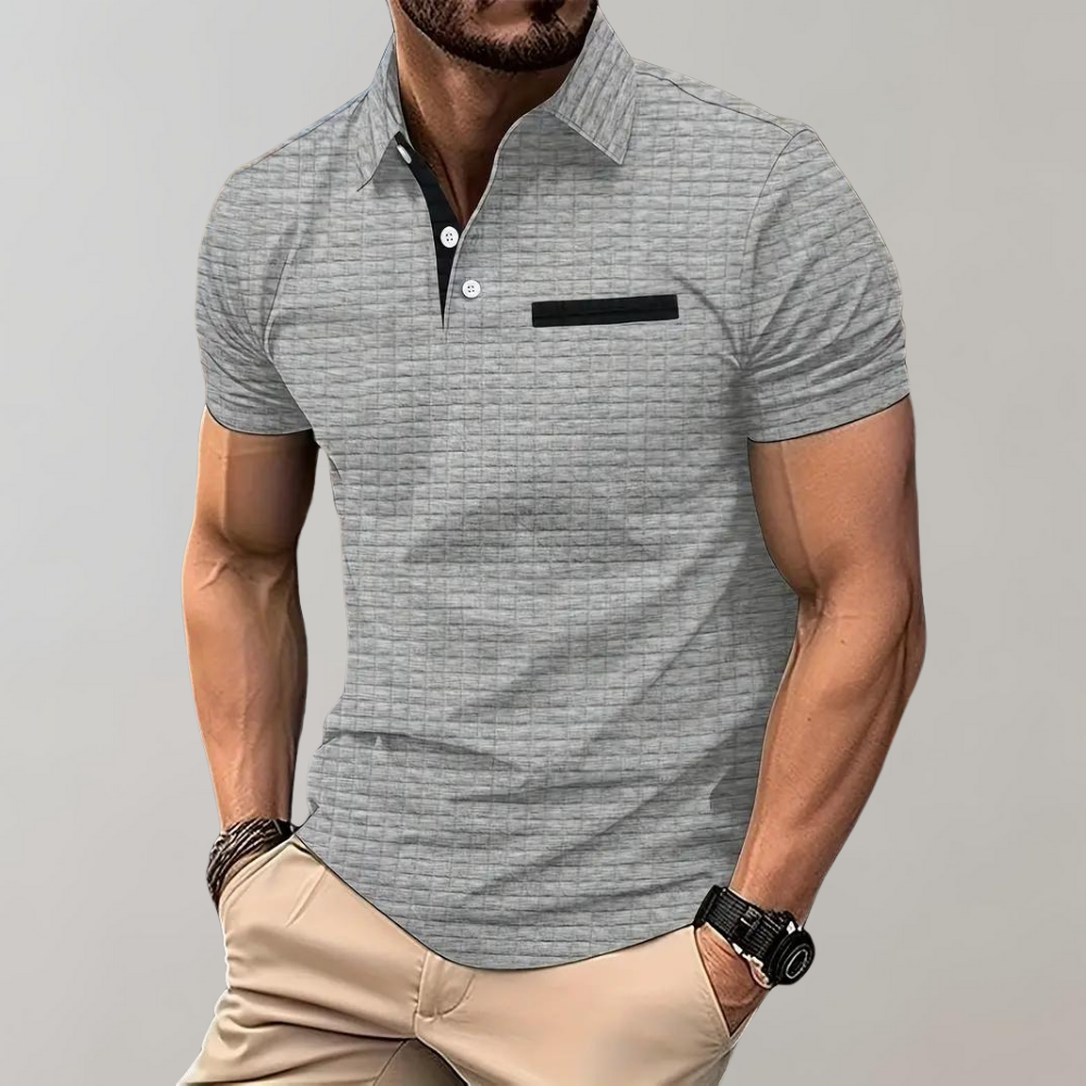 Frank | Polo polyvalent en tissu confortable pour hommes