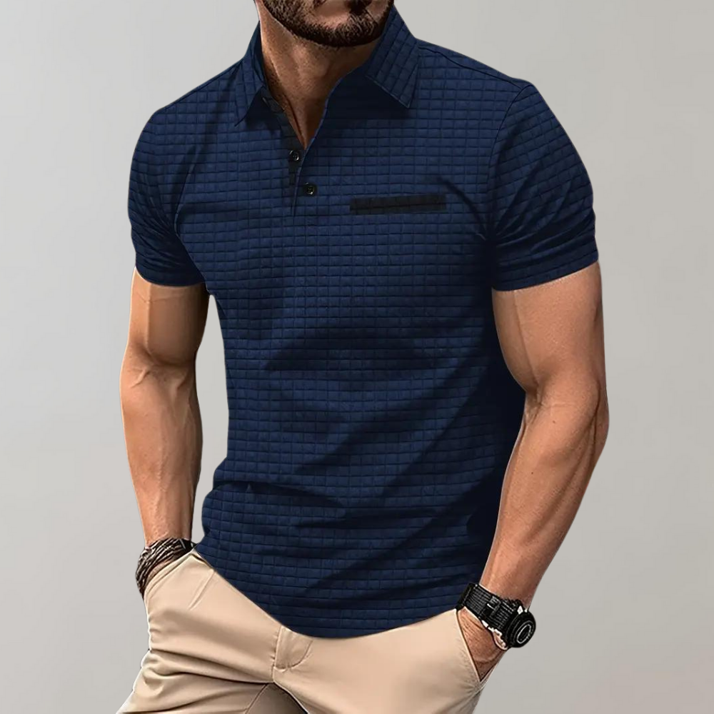 Frank | Polo polyvalent en tissu confortable pour hommes